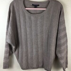 CYRUS Boatneck ribbed baby blue sweater size XL
